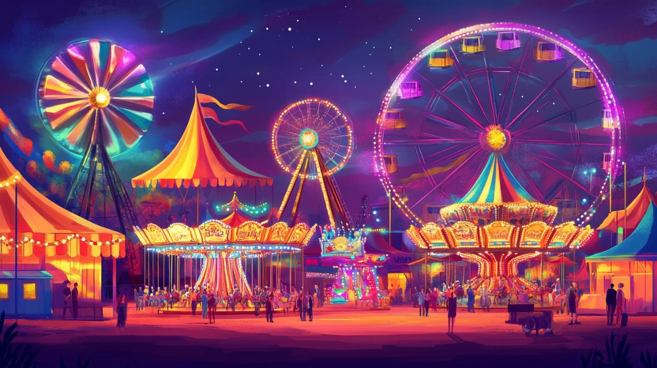 Organisez un événement inoubliable avec la location de manèges forains