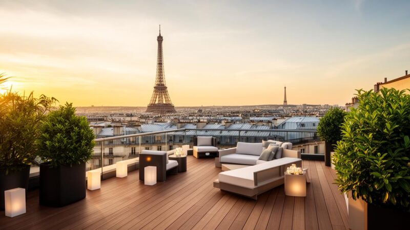 Organisez votre événement d&rsquo;entreprise sur un rooftop avec vue imprenable sur Paris