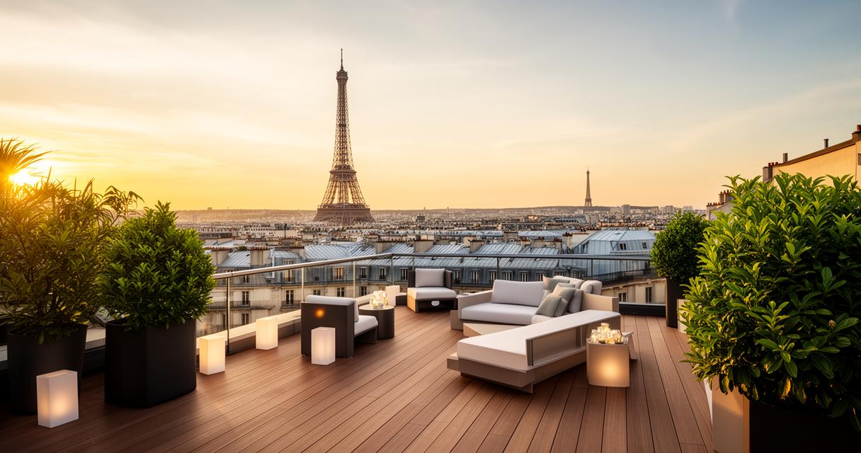 Organisez votre événement d&rsquo;entreprise sur un rooftop avec vue imprenable sur Paris