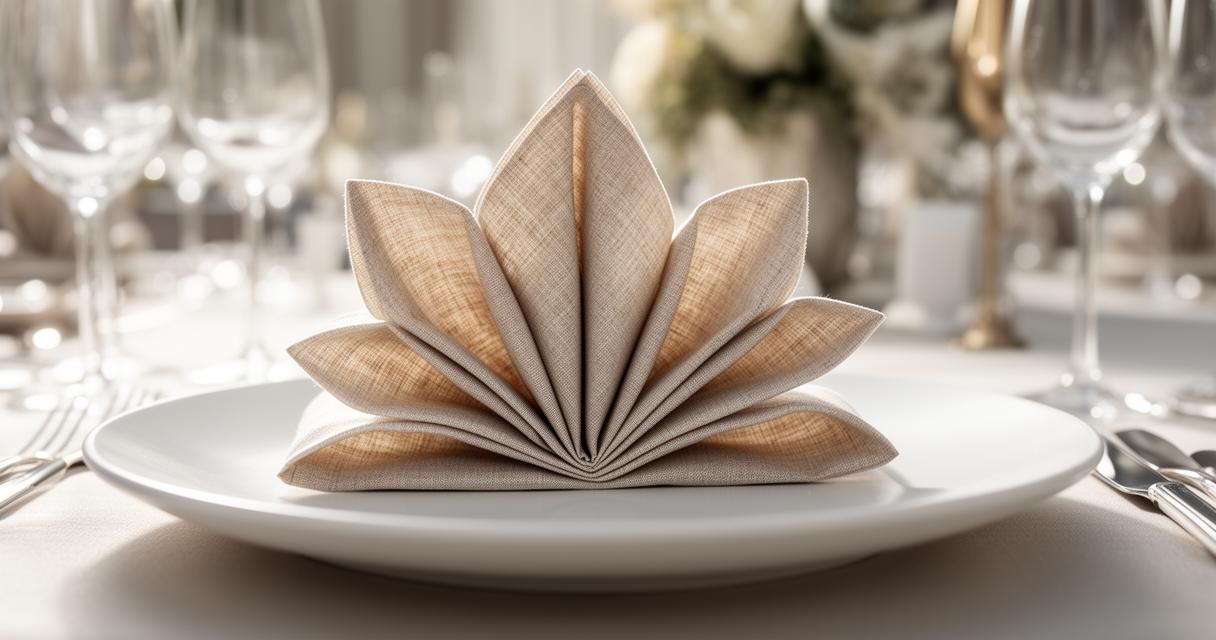 Maîtriser l&rsquo;art du pliage des serviettes en papier : 10 techniques simples et élégantes pour épater vos invités
